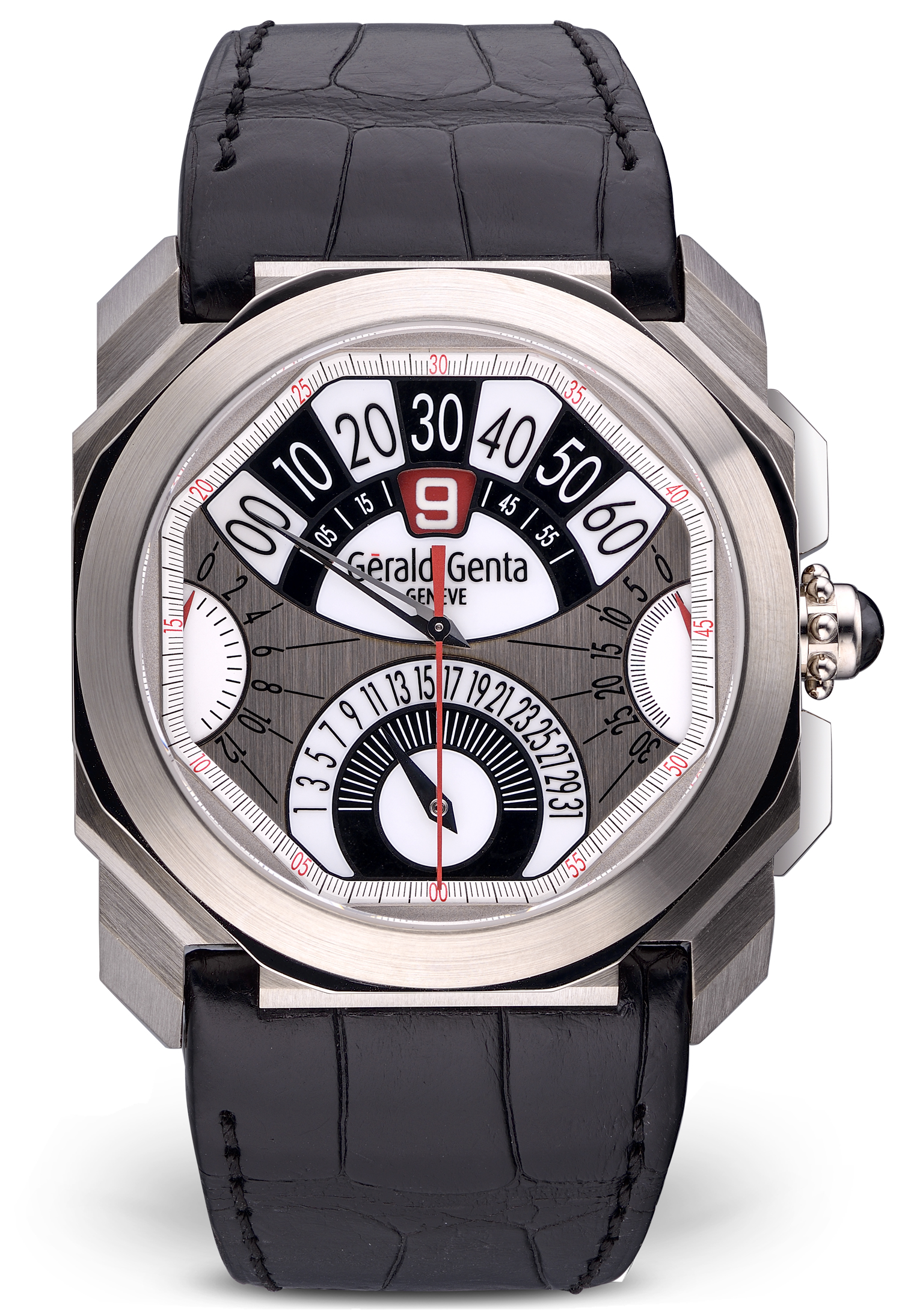 Швейцарские часы Gerald Genta Octo Quattro Retro OQC.Z.60.580.CN.BD(966) №3