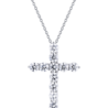 Крест Tiffany & Co Tiffany&Co Cross Pendant Large(1002) №1