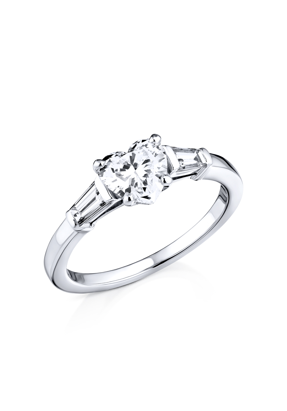 Кольцо Bvlgari Platinum Heart Diamond 1,04 ct D/SI1 Ring(1224) №3
