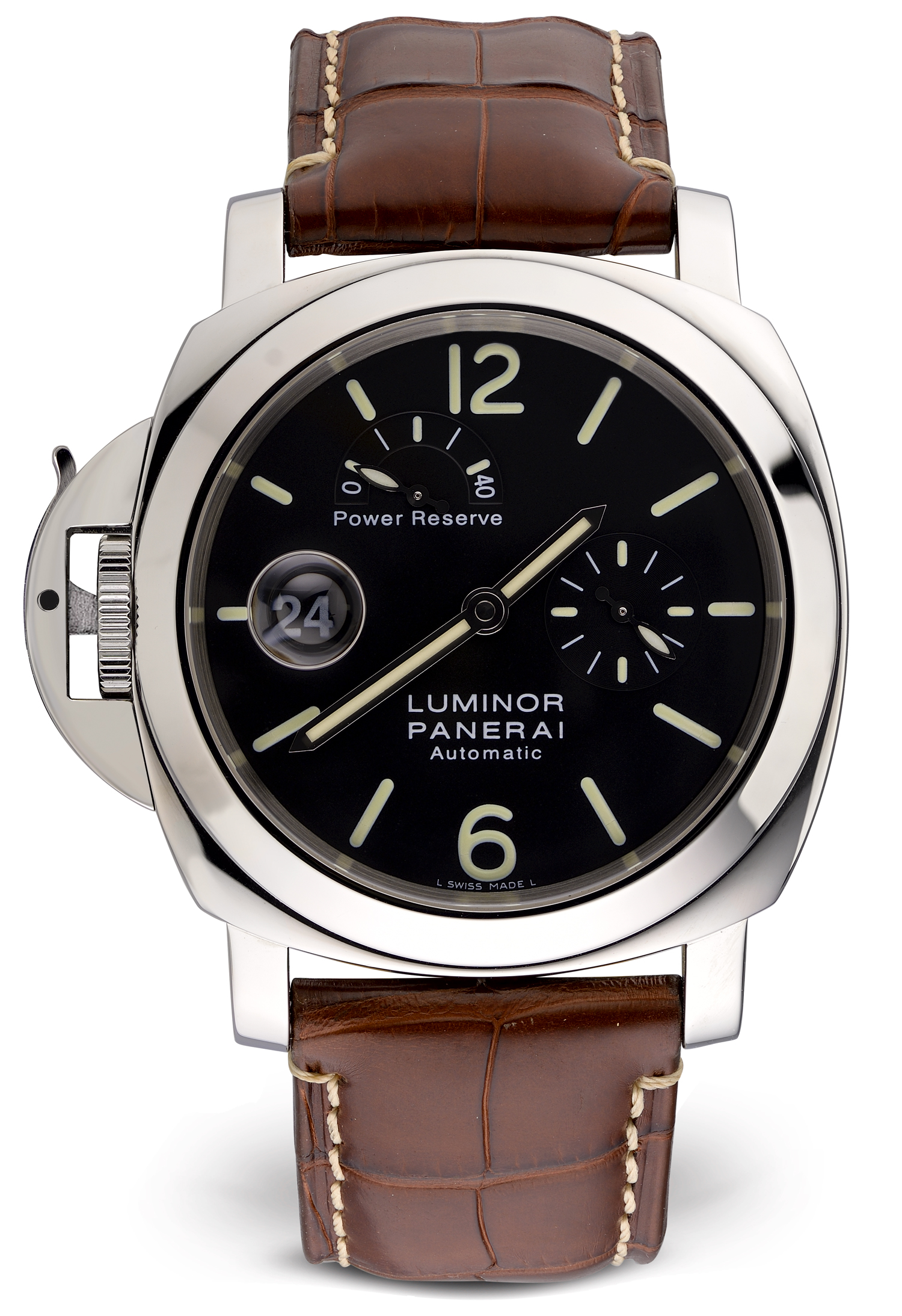 Швейцарские часы Panerai Luminor Power Reserve PAM00123(1227) №3