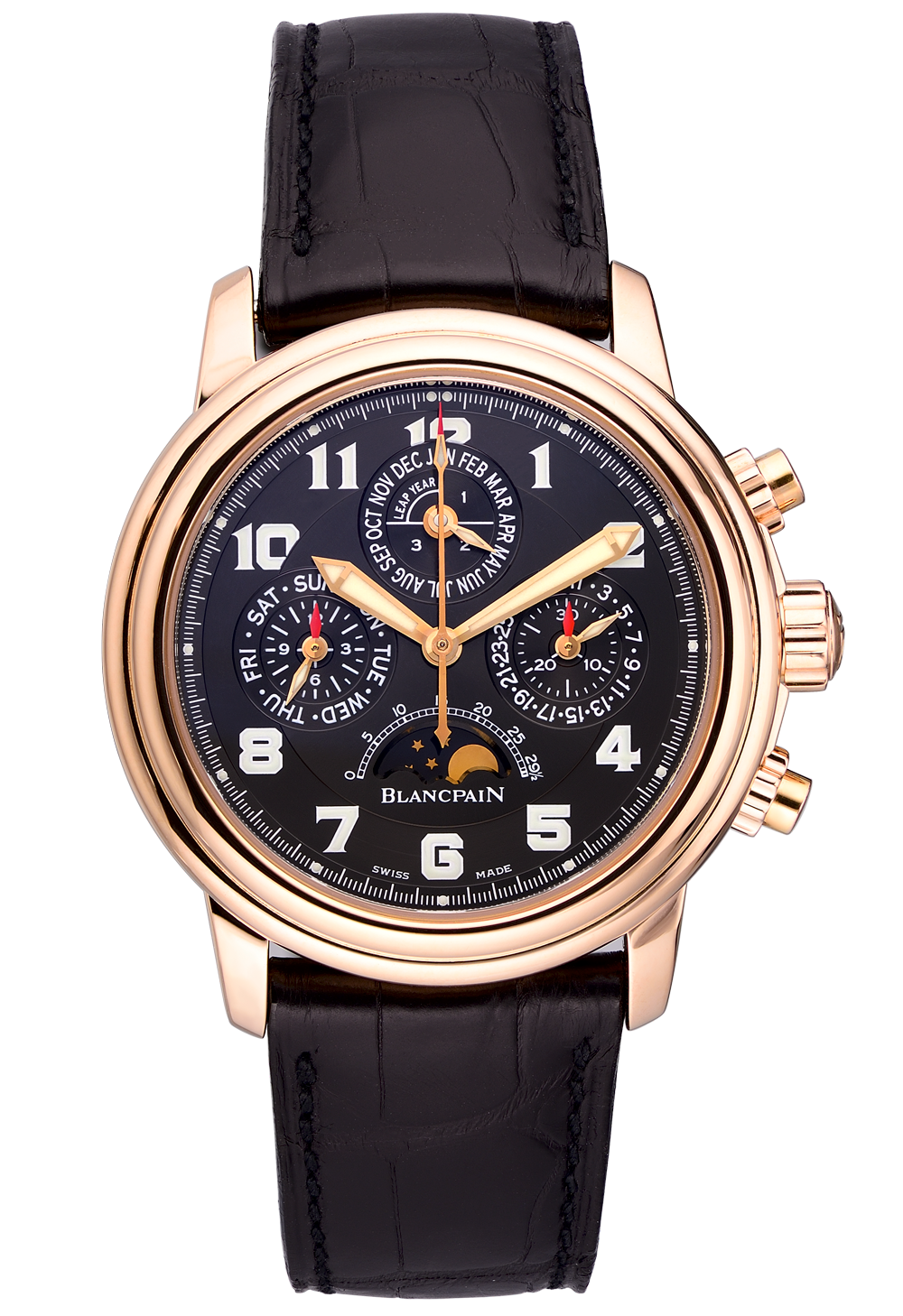 Швейцарские часы Blancpain Leman Flyback Chrono Perpetual Calendar(1132) №3