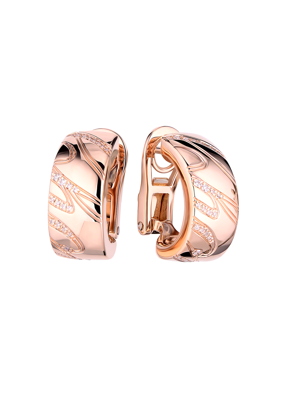 Серьги Chopard Issimo Rose Gold Earrings 837031-5002(1340) №2