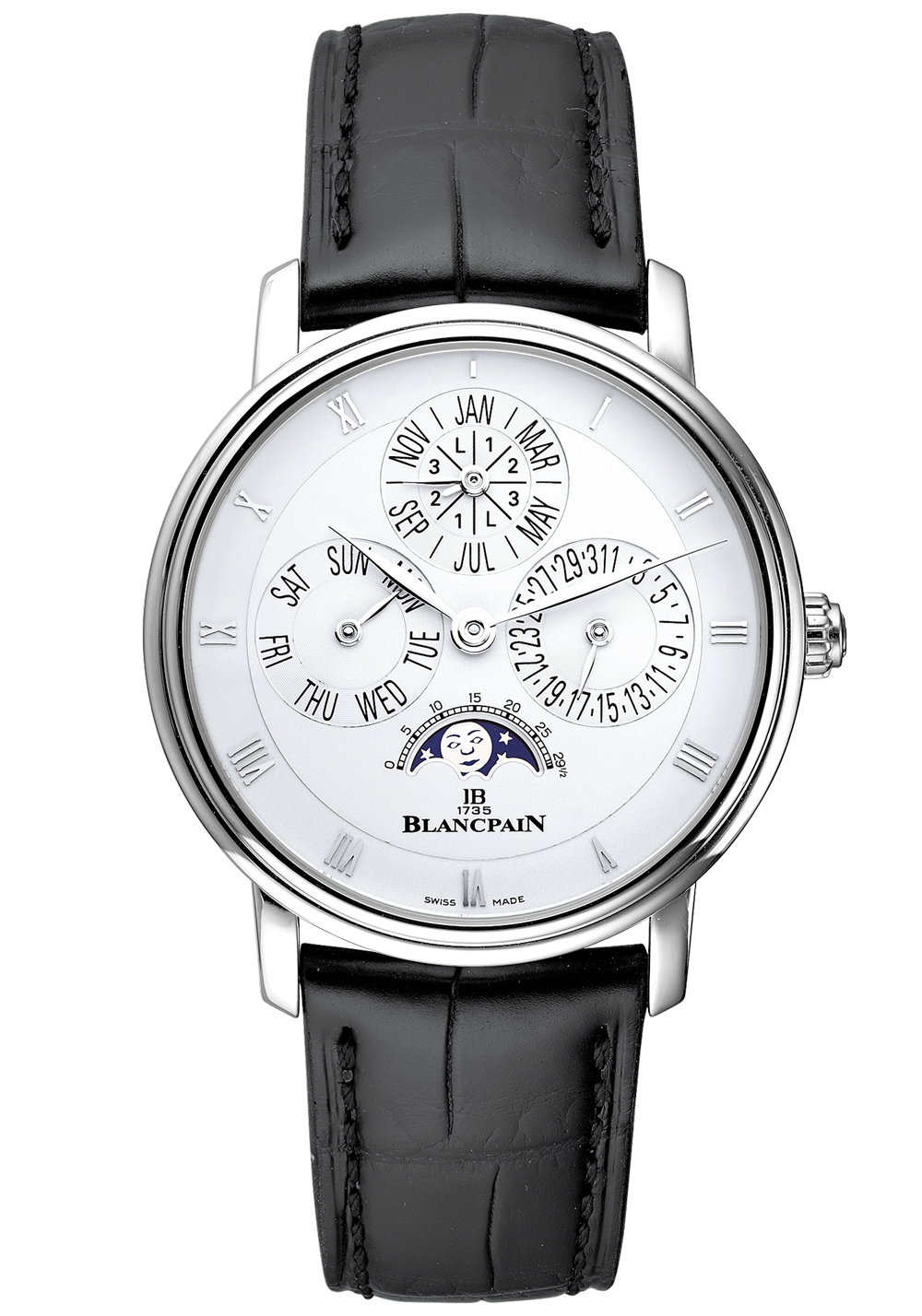 Швейцарские часы Blancpain Villeret Perpetual Calendar 6057-3442-55B(2561) №3