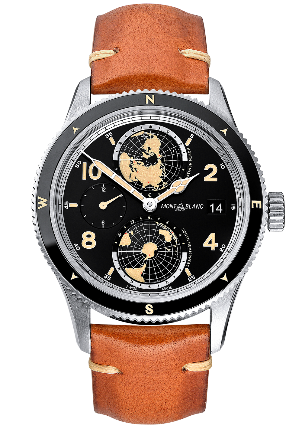Швейцарские часы Montblanc 1858 Geosphere 119286(2799) №3