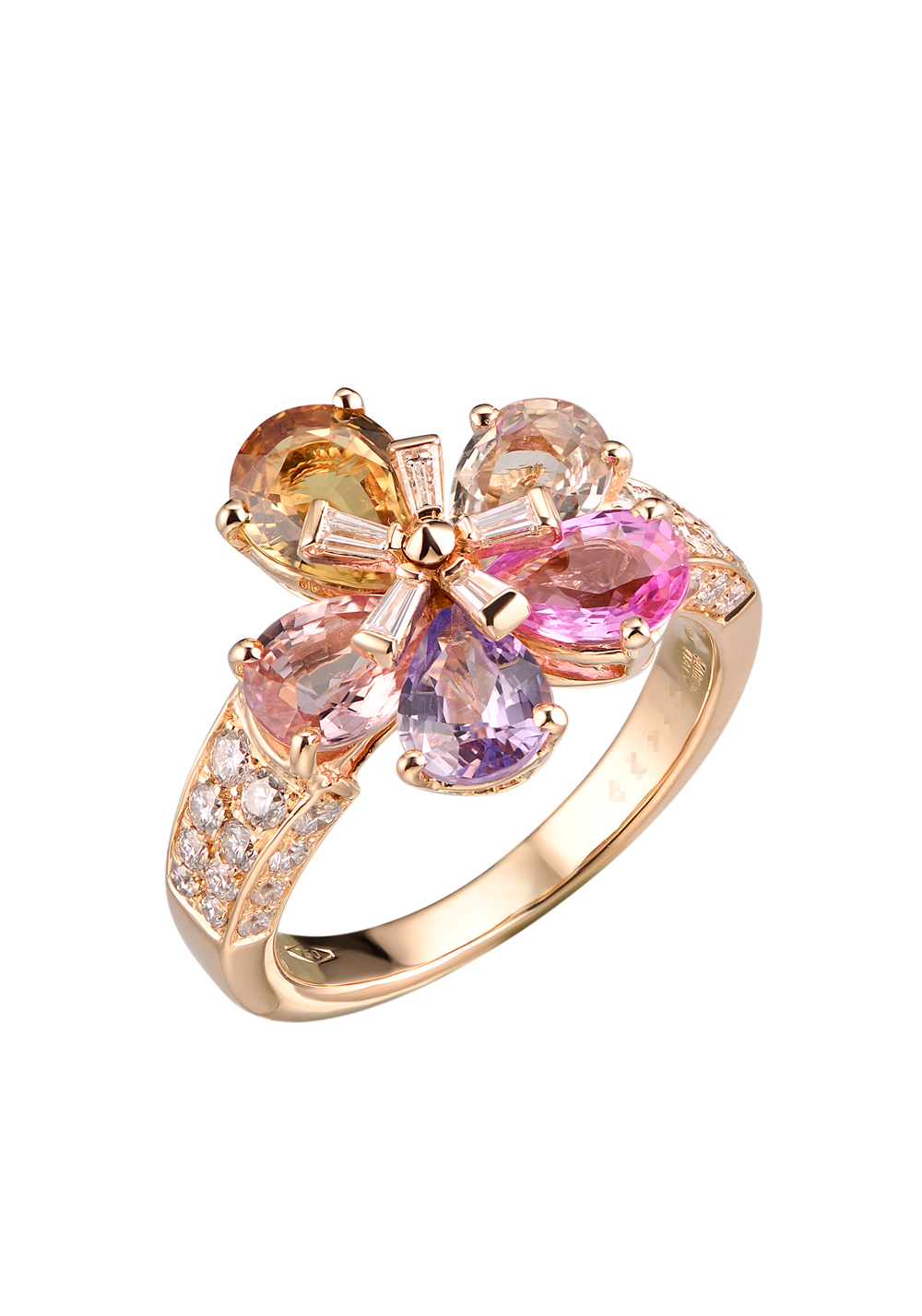  Bvlgari Sapphire Flower Ring AN853208(2992) №4