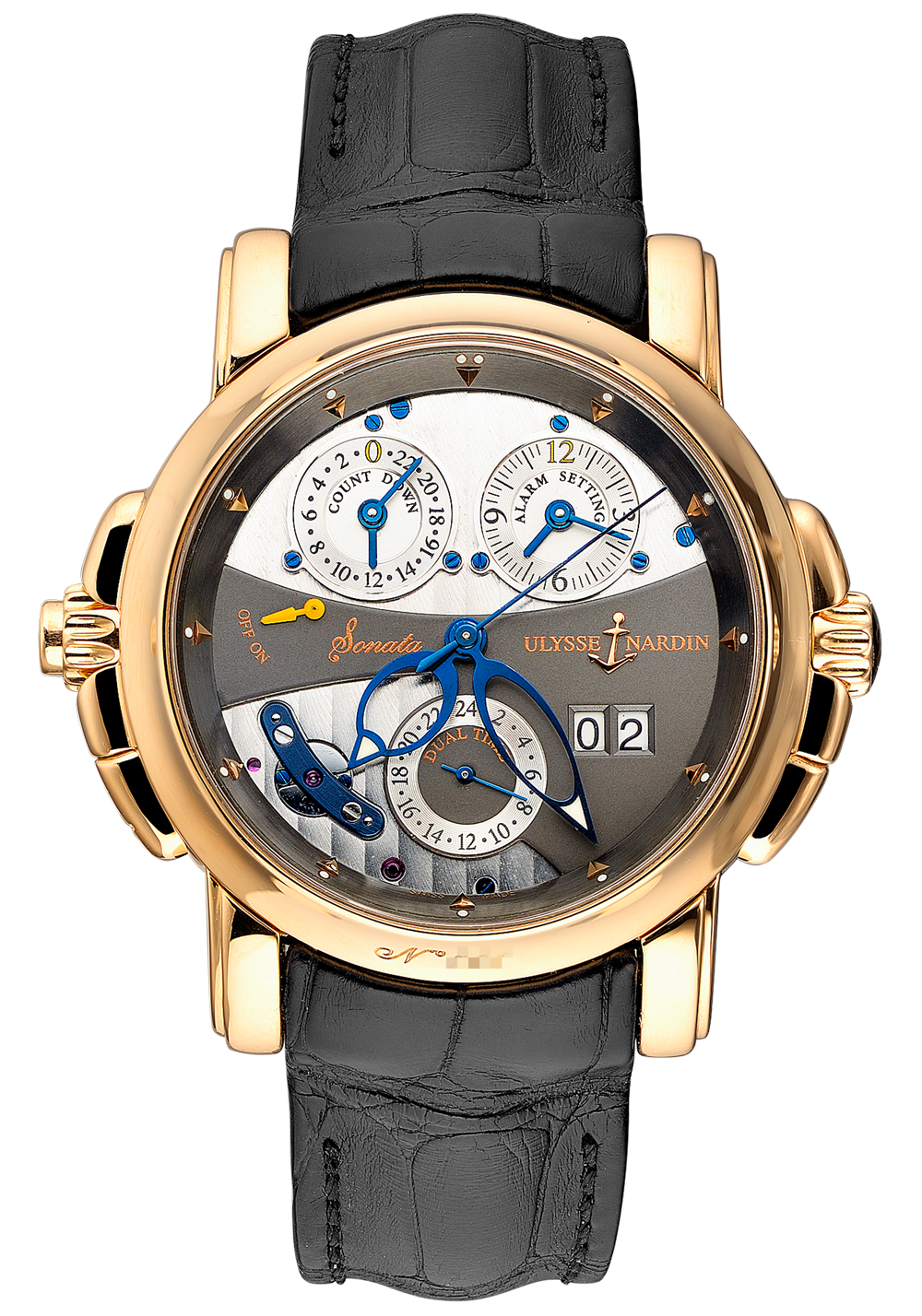 Швейцарские часы Ulysse Nardin Sonata Cathedral Dual Time 676-88(4001) №3