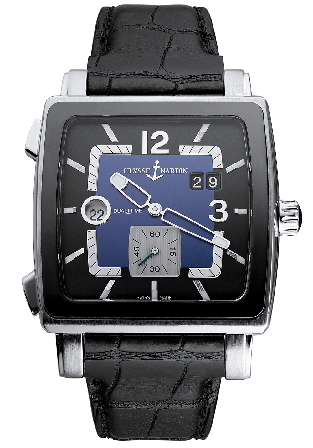 Швейцарские часы Ulysse Nardin Quadrato Dual Time 243-92/632(4870) №3