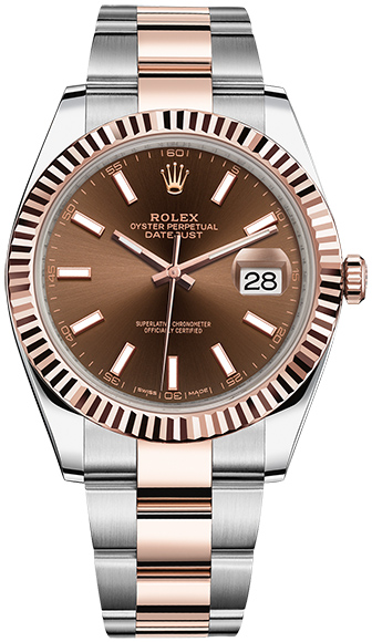 Швейцарские часы Rolex DateJust 41 Chocolate 126331(5037) №2