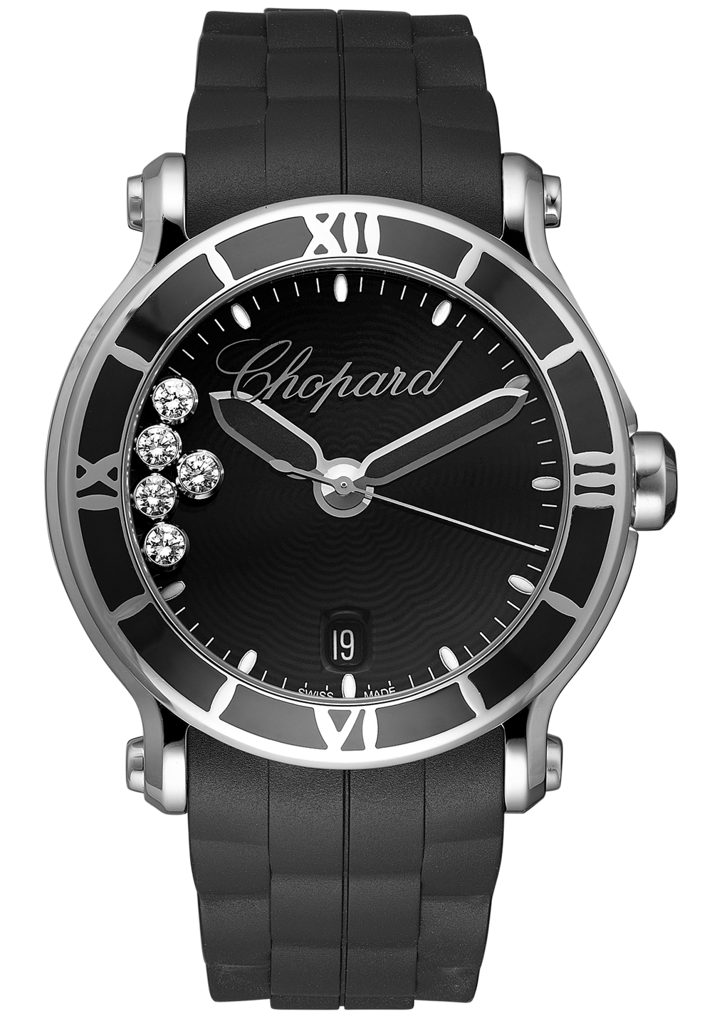 Швейцарские часы Chopard Happy Diamonds Sport 288525-3005(4424) №3