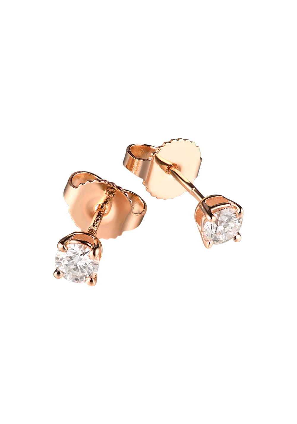 Серьги Tiffany & Co Solitaire Diamond Earrings 60006716(5369) №3