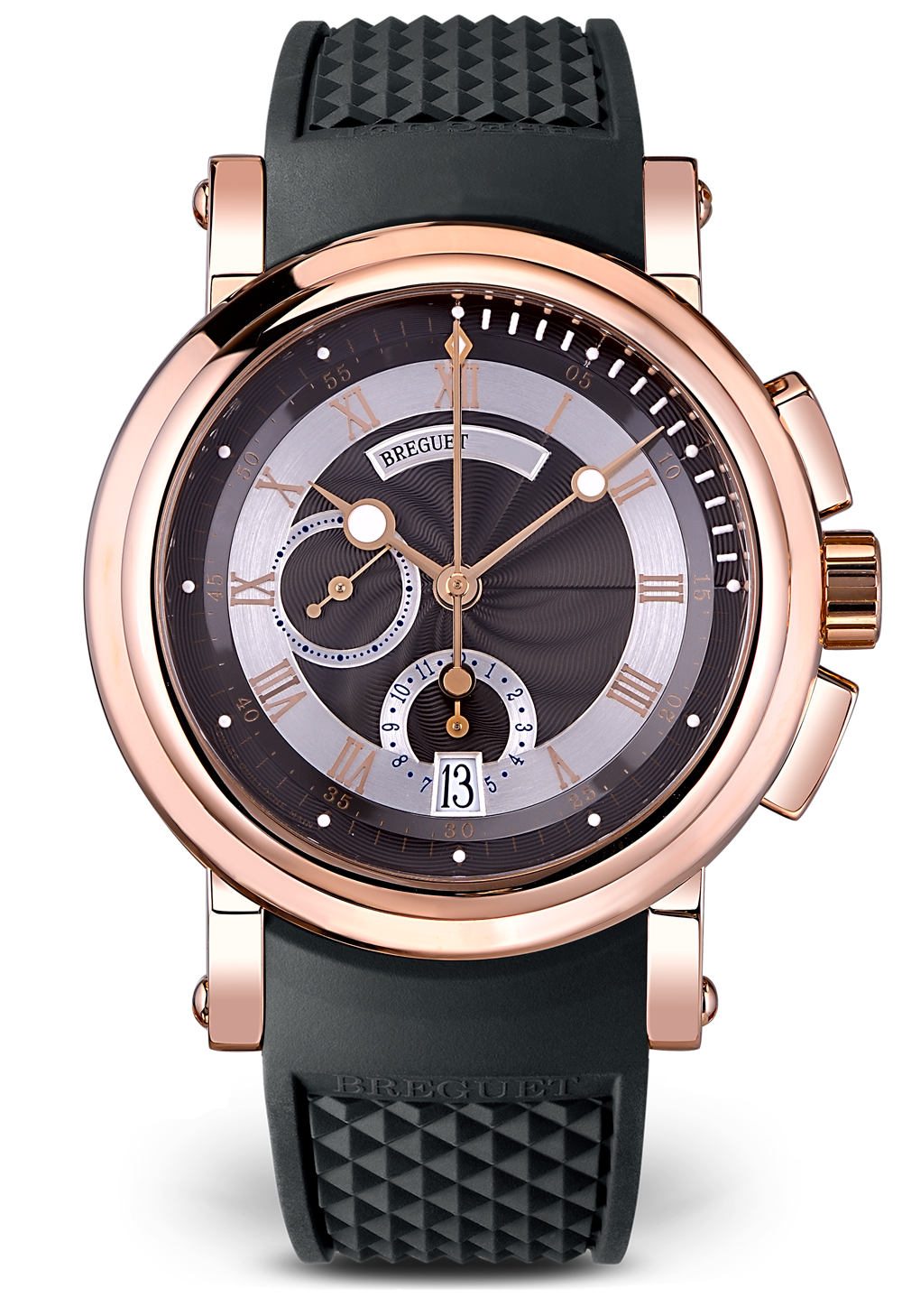 Швейцарские часы Breguet Marine Chronograph Rose Gold 5827BR/Z2/5ZU(6010) №2