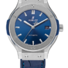 Швейцарские часы Hublot Classic Fusion Blue Titanium 38 mm 565.NX.7170.LR(6380) №1