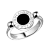 Кольцо Bvlgari Flip Ring White Gold Onix Diamonds AN850723(15215) №2