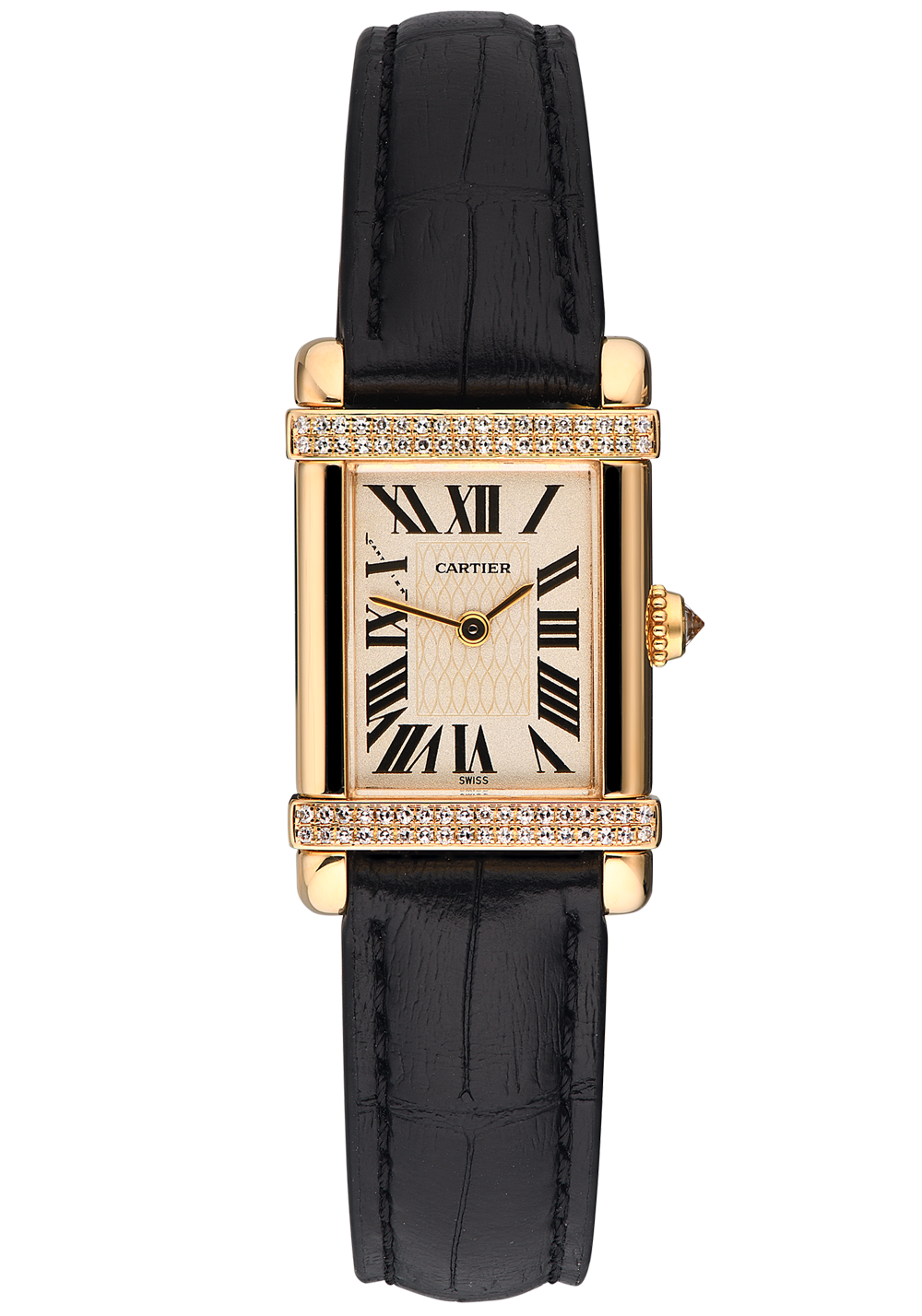 Швейцарские часы Cartier Tank Chinoise Diamond Ladies 2305(16756) №3