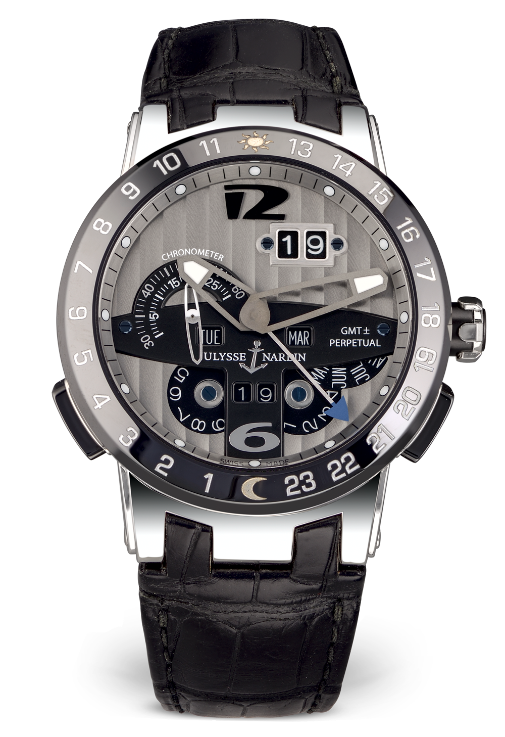 Швейцарские часы Ulysse Nardin El Toro / Black Toro GMT Perpetual Calendar 329-00(17239) №3