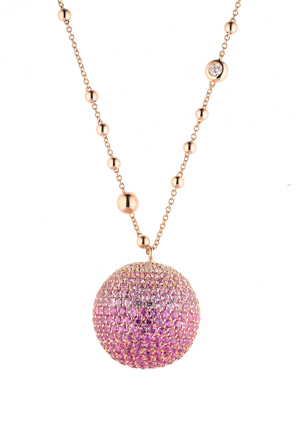 Подвеска Crivelli pink sapphire ball 212-I1237(17105) №4