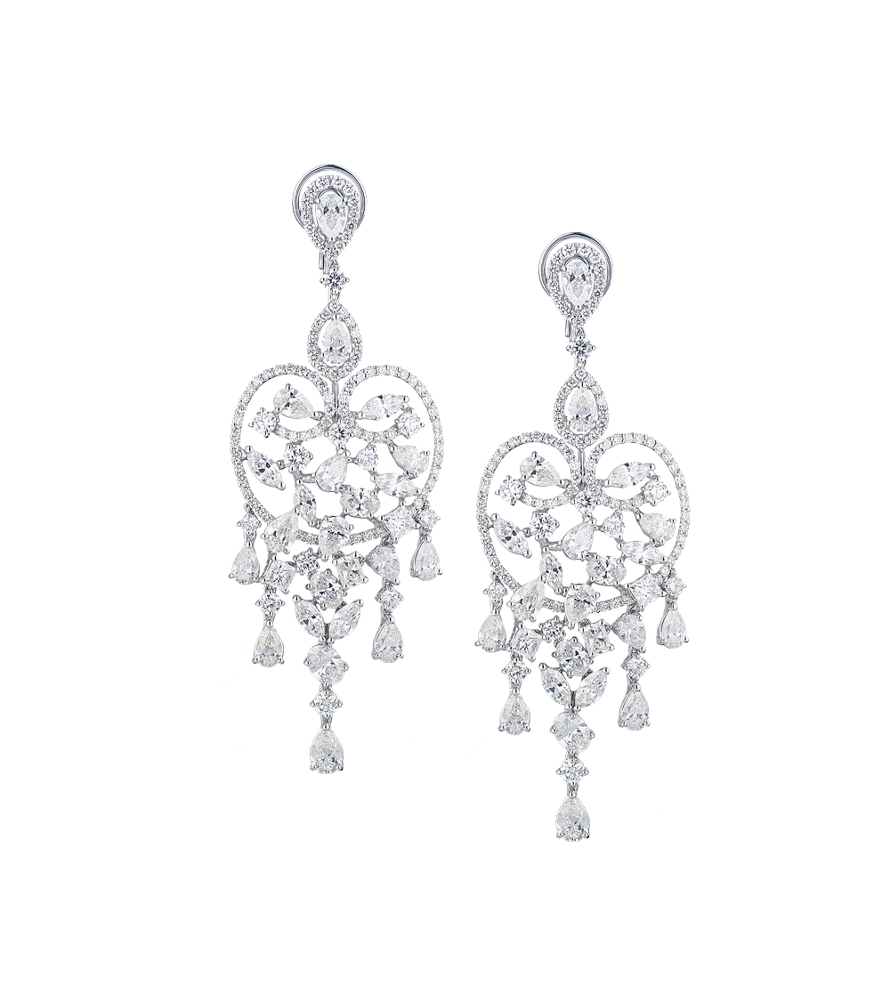 Серьги Crivelli Heart Diamonds Earrings 171-1729(17139) №2
