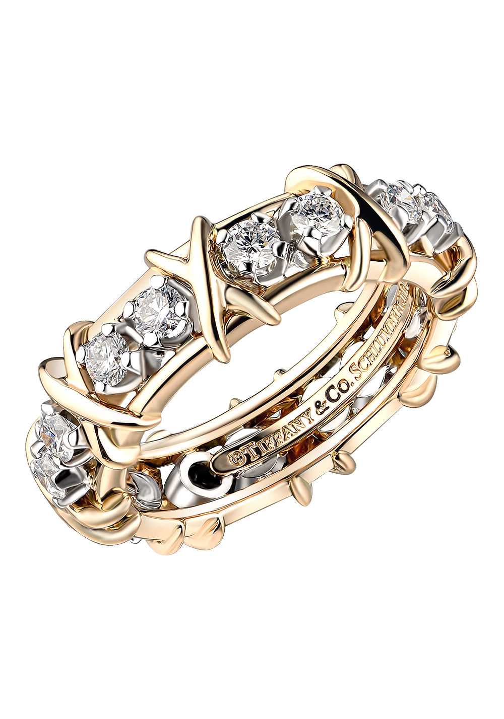 Кольцо Tiffany & Co Schlumberger Sixteen Stone 60099365(17432) №4
