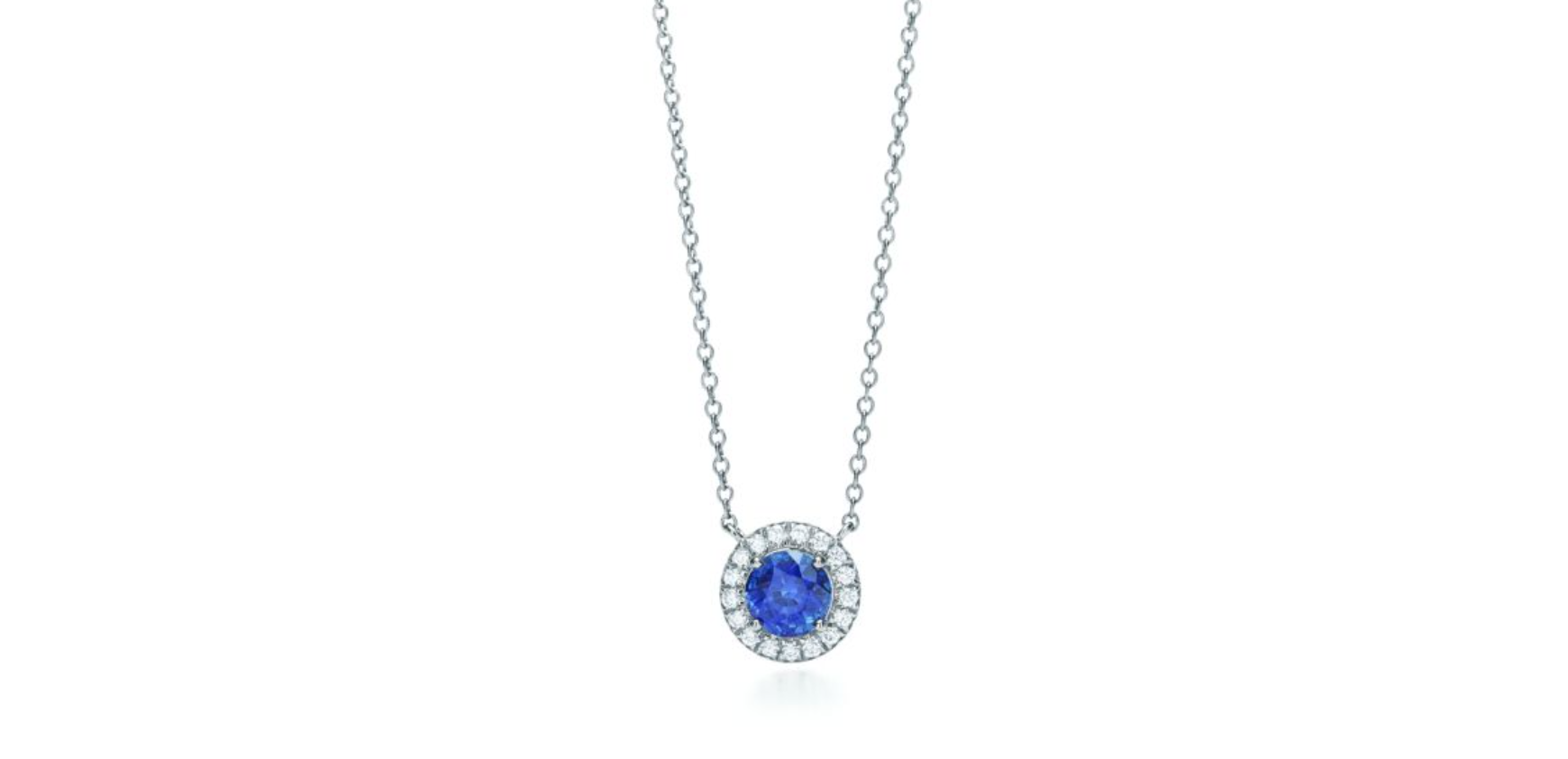  Tiffany & Co Soleste Sapphire and Diamond Pendant 60005420(19384) №2