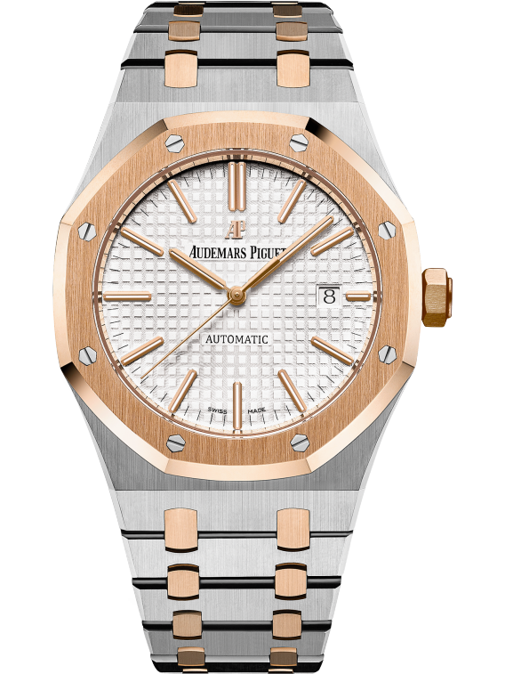 Швейцарские часы Audemars Piguet Royal Oak Selfwinding Two Tone Rose Gold 15400SR.OO.1220SR.01(21672) №5