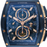 Швейцарские часы Cvstos Chrono II Blue Steel and Red Gold(24958) №2