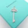 Подвеска Tiffany & Co Fleur de Lis Key(44016) №4