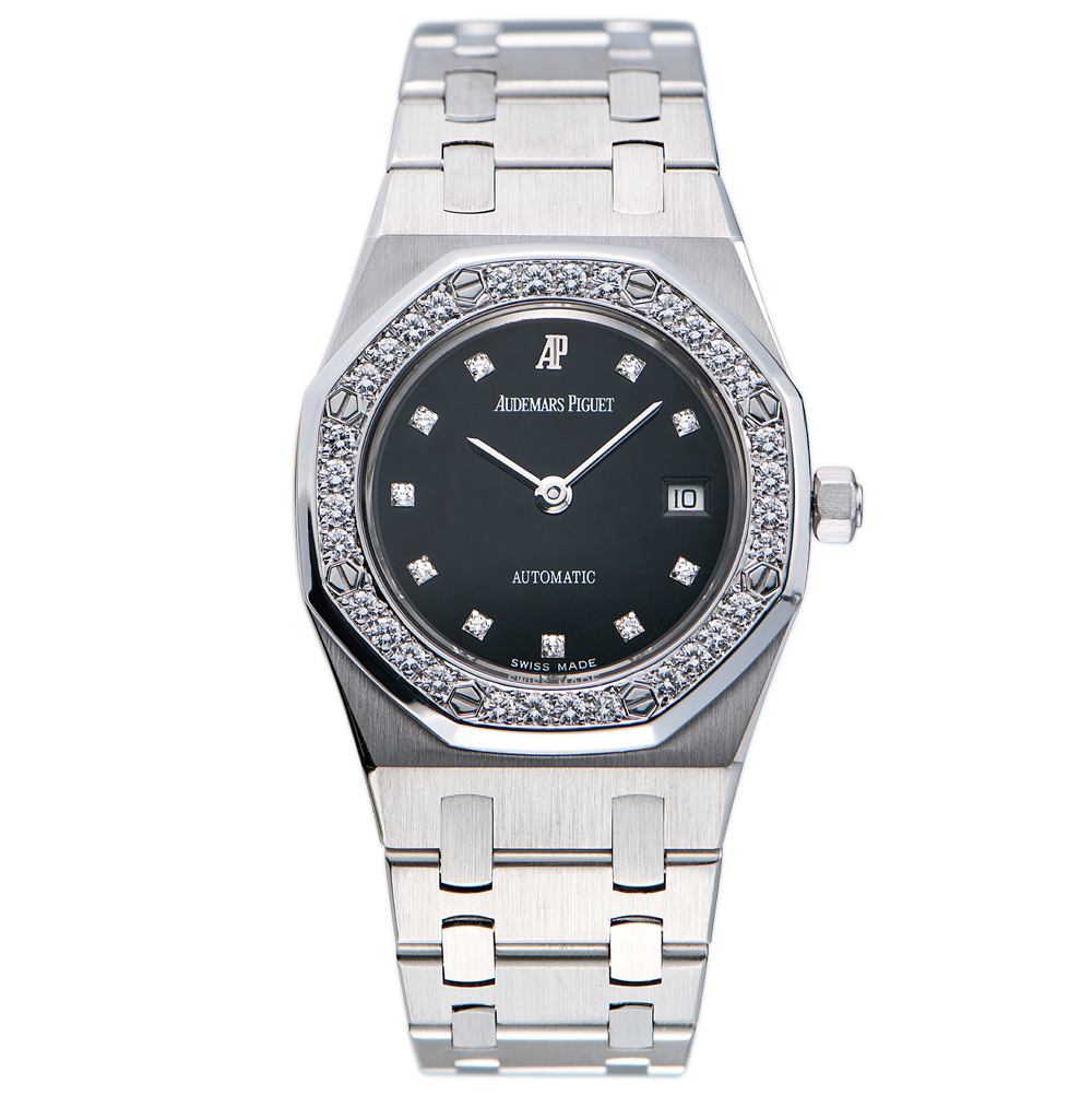 Швейцарские часы Audemars Piguet RARE!!! Royal Oak White Gold and Diamond Bezel 14587BC.ZZ.0902BC.06 (55355) №2