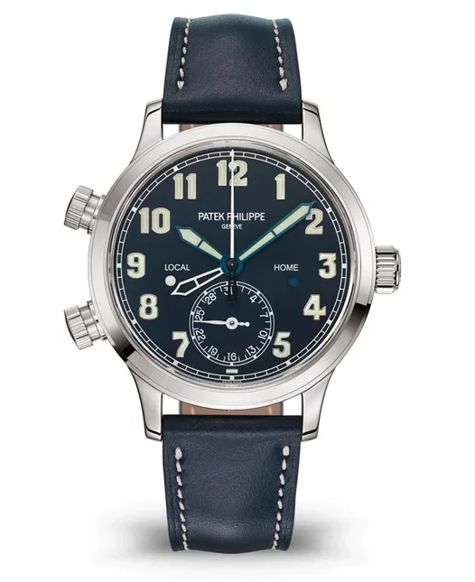 Швейцарские часы PATEK PHILIPPE Calatrava Pilot Travel Time 7234G-001(55448) №7