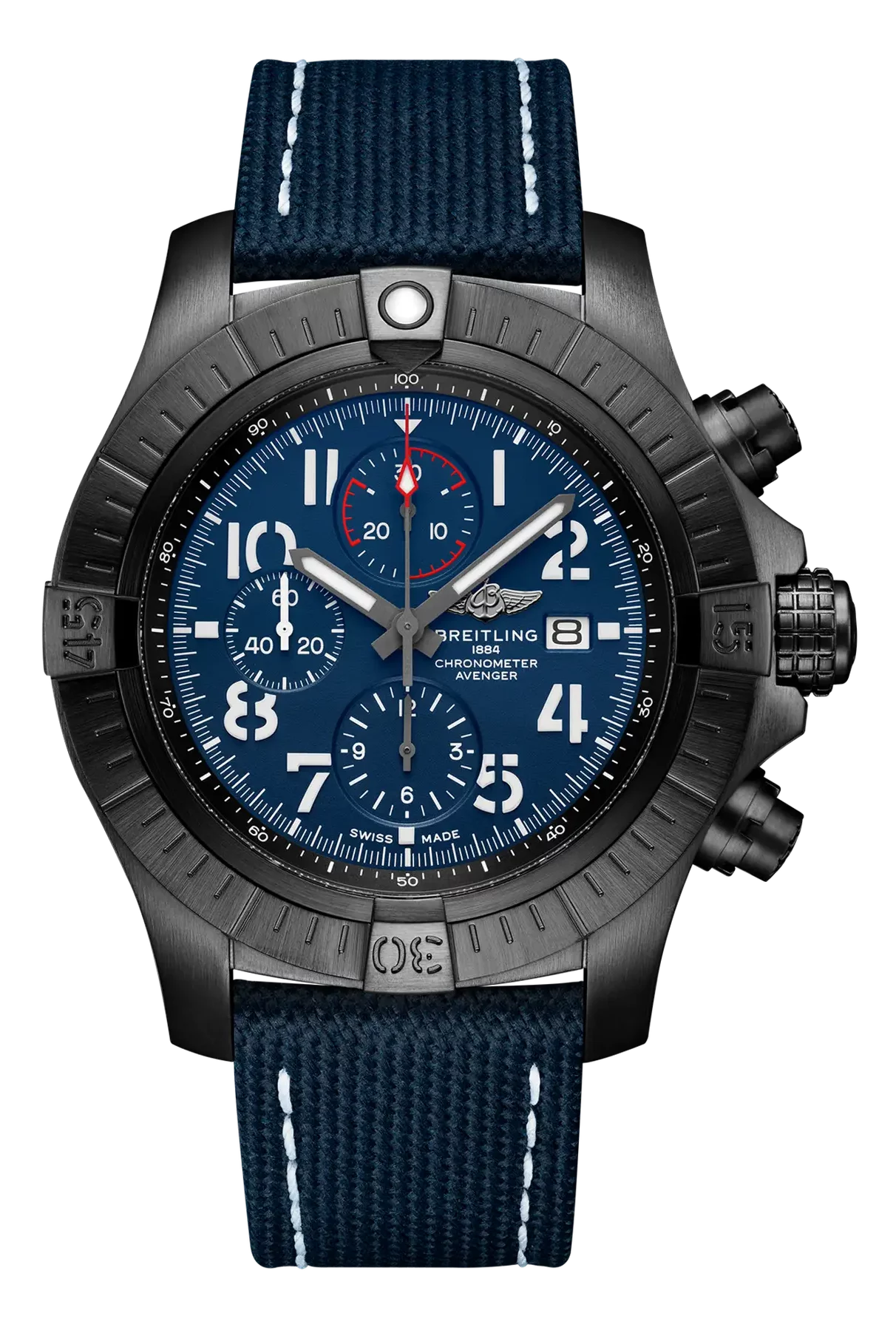 Швейцарские часы Breitling Avenger Chronograph 48 Night Mission V13375101C1X1(55442) №4