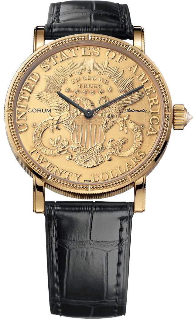 Швейцарские часы Corum Heritage Coin Twenty Dollars 293.645.56/0001MU51(56325) №2
