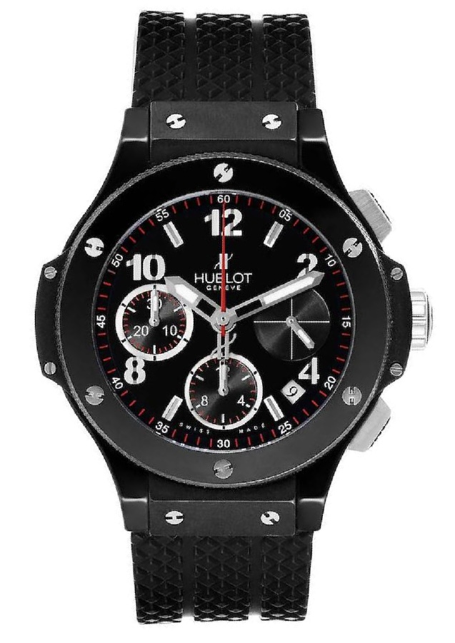 Швейцарские часы Hublot Big Bang Black Ceramic 342.CX.130.RX(56485) №2