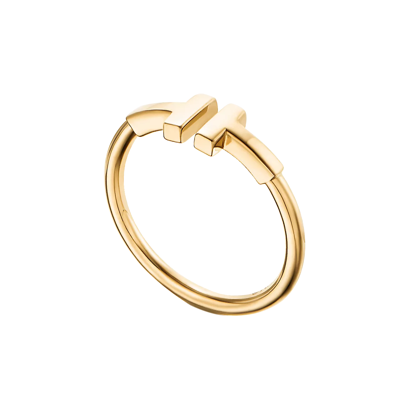 Кольцо Tiffany & Co T Wire Yellow Gold (SIZE 56)(56109) №5