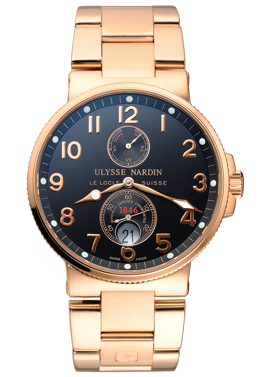 Швейцарские часы Ulysse Nardin Marine Chronometer 266-66(12995) №3