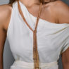 Колье Boucheron Delilah Rose Gold Long Scarf(50414) №4