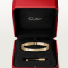Браслет Cartier Love 4 Diamonds Yellow Gold CRB6070015(13179) №2