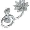 Кольцо Van Cleef & Arpels Lotus Between the Finger in White Gold VCARA11900(56380) №2