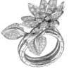 Кольцо Van Cleef & Arpels Lotus Between the Finger in White Gold VCARA11900(56380) №1