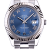 Швейцарские часы Rolex Datejust II Blue Roman Dial 116334(12433) №1