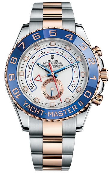 Швейцарские часы Rolex Yacht-Master II 44 mm Steel and Everose Gold 116681(12581) №2