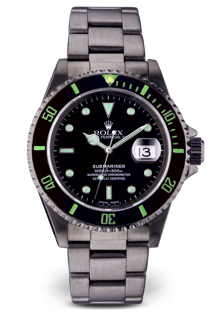 Швейцарские часы Rolex Submariner PVD 16610(12458) №3