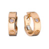 Серьги Cartier Love 2 Diamonds Yellow Gold B8022900(24556) №1