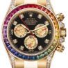 Швейцарские часы Rolex Daytona Custom Rainbow Diamonds Yellow Gold 116528(16110) №1