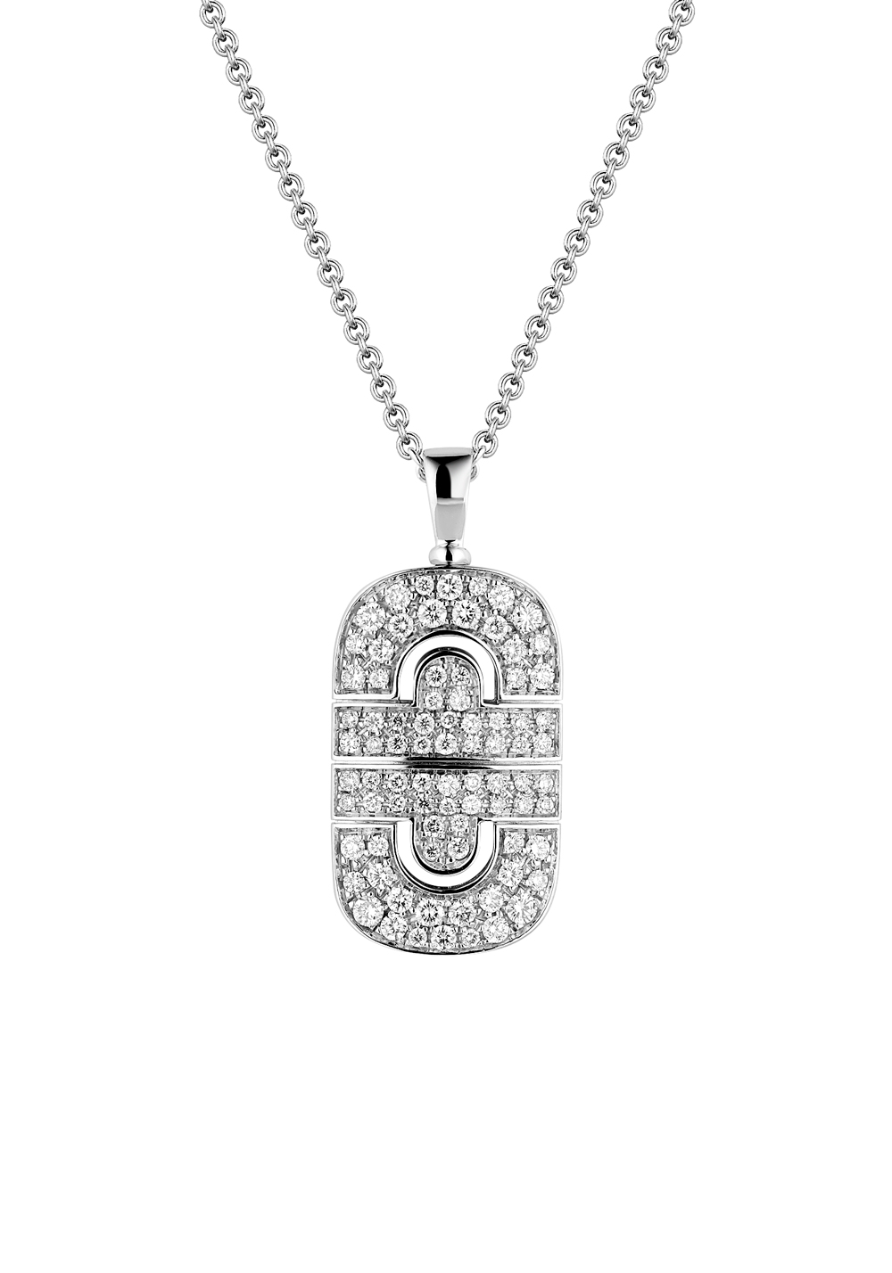 Подвеска Bvlgari White Gold Parentesi(15559) №6