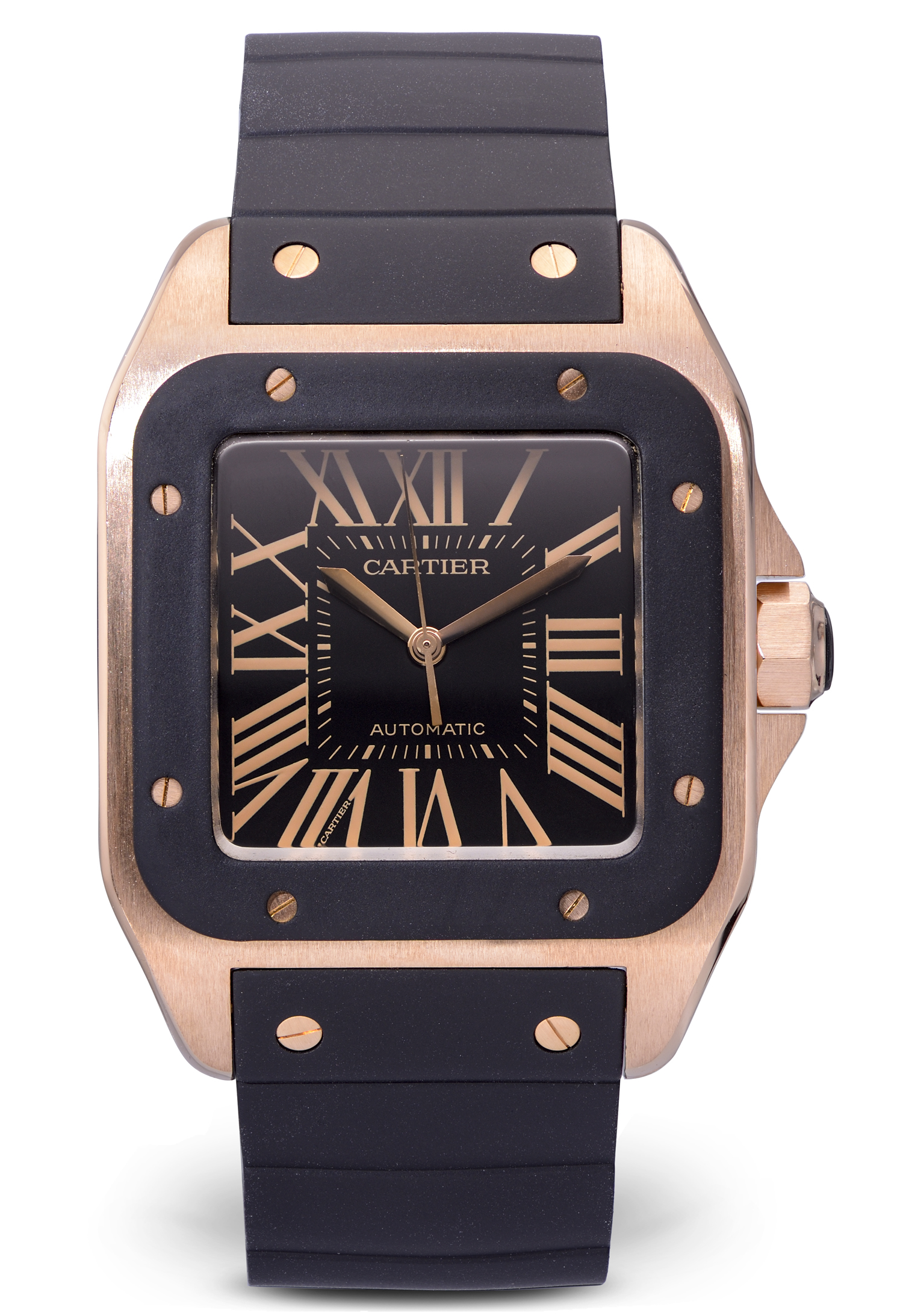 Швейцарские часы Cartier Santos 100 XL W20124U2  2792(12575) №3