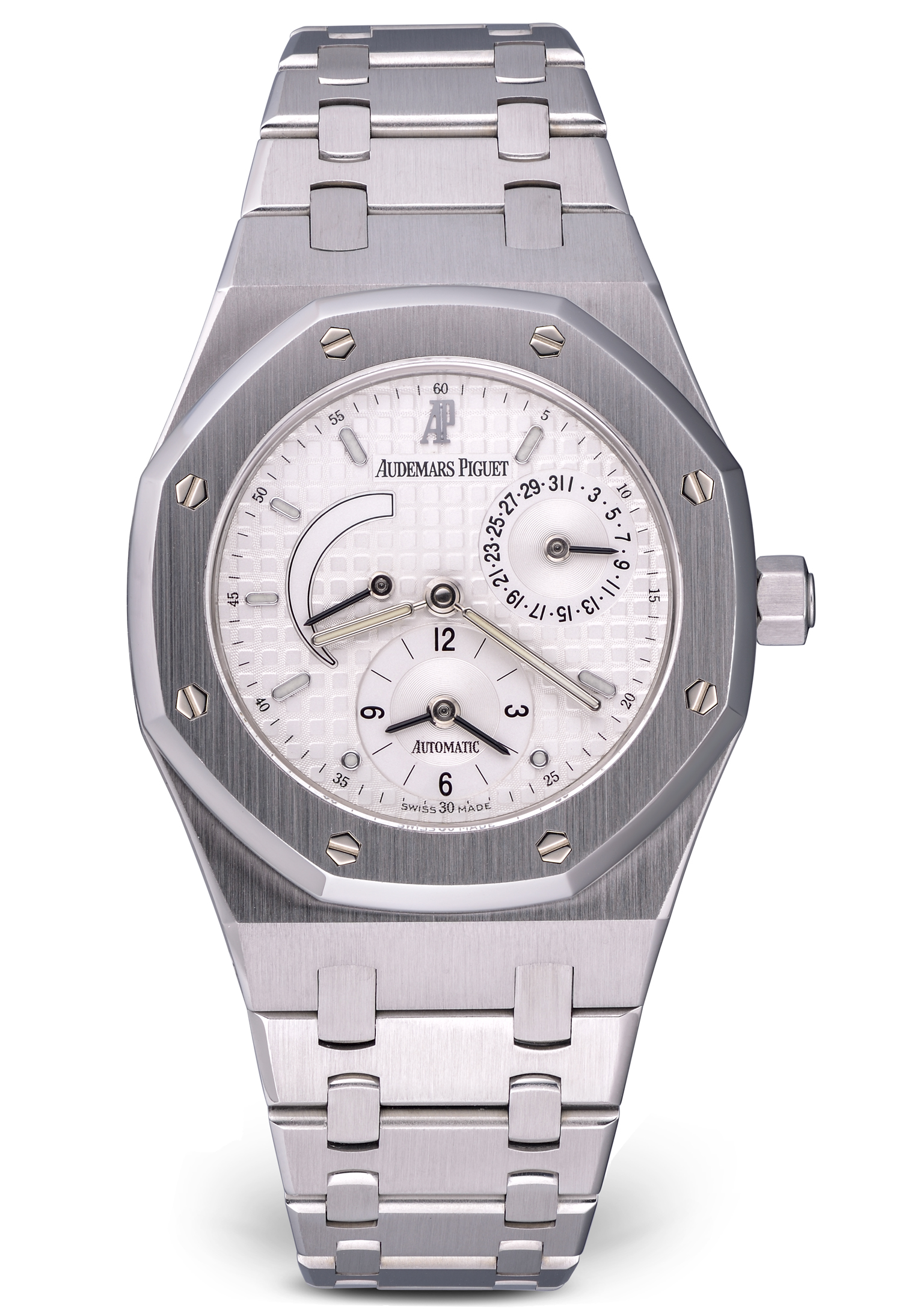 Швейцарские часы Audemars Piguet Royal Oak Dual Time Automatic Extra Thin 36mm 25730ST(12593) №4