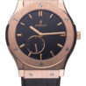 Швейцарские часы Hublot Classic Fusion King Gold Black Shiny Dial 42mm 545.OX.1280.LR(12603) №1