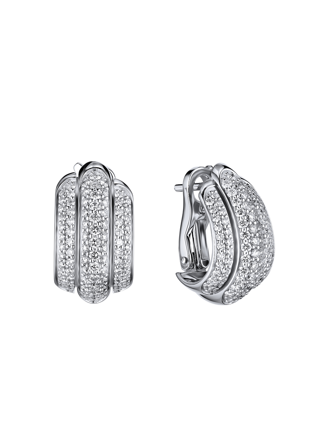 Серьги Piaget Possession White Gold Diamonds Earrings G38P6800(12609) №4