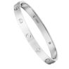 Браслет Cartier Love 4 Diamond White Gold CRB6070116(19402) №1