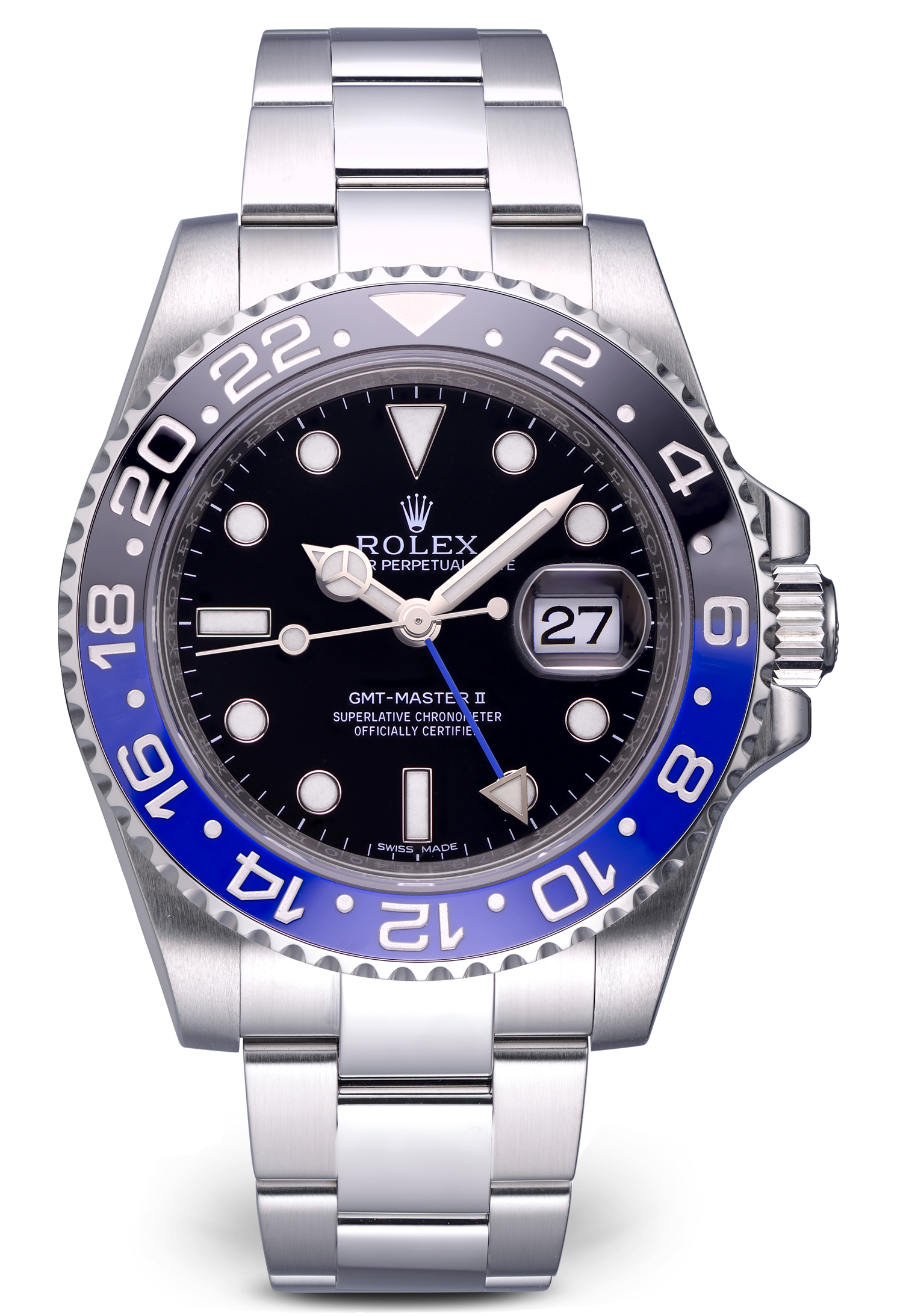 Швейцарские часы Rolex GMT-Master II Batman 116710BLNR(16160) №3