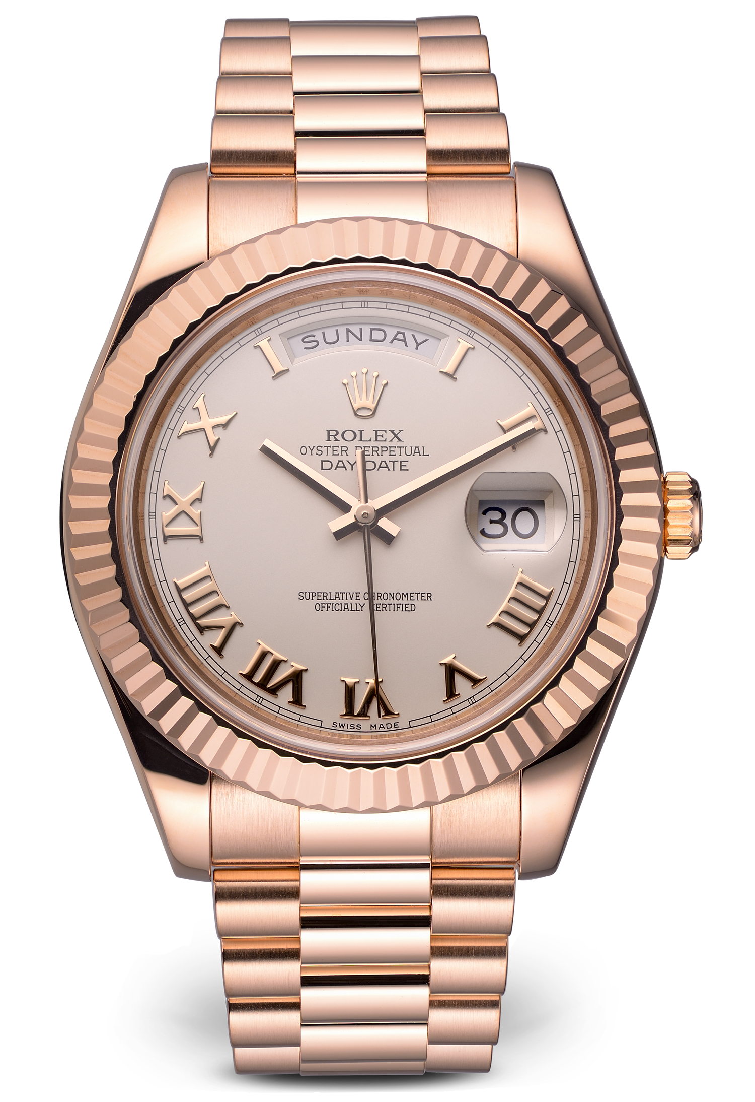 Швейцарские часы Rolex Day-Date II 41mm Rose Gold 218235(12634) №3